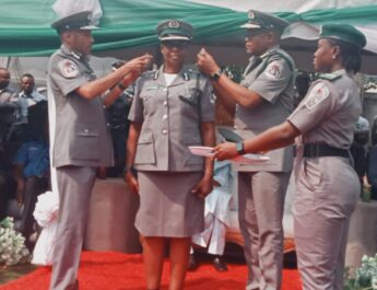 ACG SK GALADIMA CHARGED NEWLY PROMOTED OFFICERS TO BE DELIGENCE AND PROFESSIONALISM IN SERVICE DELIVERY