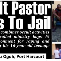 Occult Pastor Goes To Jail